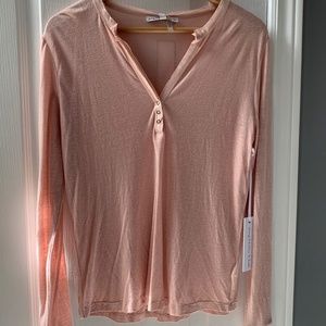 NWT Ladies Pink Sz. S- Young Fabulous & Broke Long Sleeve Tshirt